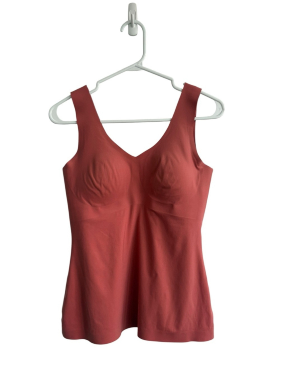 Knix Luxelift VNeck Tank Medium Support Coral Sz Medium